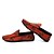 preiswerte Herrenpantoletten &amp; -slipper-Herrn Komfort Schuhe PU Frühling / Herbst Loafers &amp; Slip-Ons Gelb / Rot / Blau / Draussen