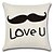 cheap Throw Pillows,Inserts &amp; Covers-4 pcs Cotton / Linen Pillow Cover / Pillow Case, Quotes &amp; Sayings / Fashion / Letter Retro / Traditional / Classic / Euro