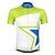 baratos Roupa de Ciclismo Feminino-Arsuxeo Homens Manga Curta Camisa para Ciclismo Preto Azul Verde Estrelas Moto Camisa / Roupas Para Esporte Blusas Ciclismo de Montanha Ciclismo de Estrada Respirável Secagem Rápida Design Anatômico