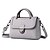 cheap Handbag &amp; Totes-Women&#039;s Bags PU(Polyurethane) Tote Buttons Purple / Light Gray / Black Grey