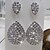 cheap Earrings-Women&#039;s Drop Earrings Classic Pave Star Statement Ladies Elegant Blinging Iced Out Rhinestone Earrings Jewelry Silver For Wedding Ceremony Stage Masquerade Engagement Party Prom