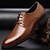 baratos Sapatos Oxford para Homem-Men&#039;s Oxfords Comfort Shoes Driving Shoes Business Party &amp; Evening Office &amp; Career Canvas Black Brown Spring Summer