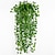 ieftine Plante Artificiale-plante artificiale suspendate iedera vita de vie plante artificiale atarnate plante din plastic suspendate pentru gradina decor de perete stil pastoral floare de perete 2 ramuri 90cm/36“ decor