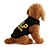 お買い得  犬用服-犬 Tシャツ 文字＆番号 冬 犬用ウェア 高通気性 ブラック コスチューム コットン XS M L