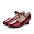 Χαμηλού Κόστους Ballroom Παπούτσια &amp; Παπούτσια Μοντέρνου Χορού-Γυναικεία Μοντέρνα παπούτσια Αθλητικά Προσαρμοσμένο τακούνι Λουστρίν Κόκκινο / Επίδοση