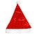 levne Vánoční rekvizity-Klobouky Santa Clothe Vánoce Festival / Svátek Samet Vybavení Červená