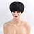 cheap Human Hair Capless Wigs-Human Hair Blend Wig Short Straight Short Hairstyles 2020 Berry Straight Side Part Machine Made Women&#039;s Natural Black #1B Medium Auburn#30 Strawberry Blonde / Light Blonde 8 inch