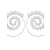 cheap Trendy Jewelry-Hoop Earrings For Women&#039;s Christmas Party Wedding Alloy filigree Wave
