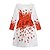 preiswerte Kleider-Mädchen&#039; Langarm 3D-gedruckte Grafik Kleider Brautkleider schlicht Baumwolle Polyester Kleid kinderkleidung Veranstaltung / Fest Alltagskleidung