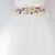 cheap Party Sashes-Satin / Tulle / Silver-Plated Wedding / Special Occasion Sash With Rhinestone / Imitation Pearl / Floral Women&#039;s Sashes