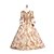 cheap Historical &amp; Vintage Costumes-Rococo Victorian Vacation Dress Dress Party Costume Masquerade Ball Gown Party Prom Japanese Cosplay Costumes Plus Size Customized Pink Ball Gown Floral Vintage Long Sleeve Floor Length