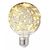 olcso LED izzólámpák-1db 3 W Izzószálas LED lámpák 200 lm E26 / E27 G95 33 LED gyöngyök SMD Dekoratív Csillagos Karácsonyi esküvői dekoráció Meleg fehér 85-265 V / RoHs / CE