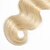 billige Ombre hårforlengelse-3 pakker Brasiliansk hår Krop Bølge Remy Menneskehår Ekte hår Nyanse Hårvever med menneskehår Hairextensions med menneskehår / Kort / 10A