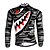 cheap Men&#039;s Clothing Sets-Nuckily Men&#039;s Long Sleeve Cycling Jersey with Tights Gray Green Bike Clothing Suit Windproof Breathable Quick Dry Ultraviolet Resistant Reflective Strips Sports Polyester Lycra Shark Mountain Bike