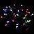 abordables Tiras de Luces LED-BRELONG® 4m Cuerdas de Luces 28 LED Diodo LED 1pc RGB + Blanco Decoración de la boda de Navidad 220-240 V