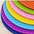 billige Til spisebordet-enkle godteri farger silisiumdioksyd sirkulær isolasjonsmatte tilfeldig farge