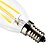 billiga LED-koltrådslampor-BRELONG® 1st 4 W 300-350 lm E14 LED-glödlampor C35 4 LED-pärlor COB Bimbar / Dekorativ Varmvit 220-240 V / RoHs