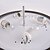 baratos Candeeiros de Teto-4 lâmpadas de 50 cm estilo mini montagem embutida vidro de metal retro 110-120v / 220-240v / e26 / e27