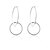 Недорогие Модные серьги-Women&#039;s Drop Earrings Hoop Earrings - Silver Plated, Gold Plated Fashion Gold / Silver For Daily Work