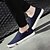 abordables Zapatillas de hombre-Hombre Zapatillas de deporte Zapatos Confort Casual Tela Blanco Negro Azul Verano / EU40