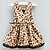 cheap Dresses-Girls&#039; Sleeveless Leopard Polka Dot 3D Printed Graphic Dresses Simple Polyester Dress Fall Holiday Casual Daily
