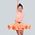 levne Dětské taneční oblečení-Dětské taneční kostýmy Sukně Krajka Výkon Dlouhý rukáv Přírodní Nylon