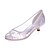 preiswerte Hochzeitsschuhe-Damen Hochzeit Schuhe Kitten Heel-Absatz Peep Toe Satin Pumps Frühling / Sommer Hellblau / Weiß / Elfenbein / Party &amp; Festivität