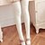 cheap Dress &amp; Trouser Socks-Women&#039;s 1 set Stockings Cotton Solid Colored Casual Daily Medium Fall Spring White Black Wine