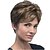 cheap Synthetic Trendy Wigs-Synthetic Wig Straight Straight Pixie Cut Wig Short Brown Synthetic Hair Women&#039;s Highlighted / Balayage Hair Brown StrongBeauty