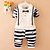 cheap Sets-Toddler Boys&#039; Clothing Set Long Sleeve Black Red Cartoon Striped Cotton Daily Going out Active Casual Regular / Cute