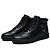 cheap Men&#039;s Boots-Men&#039;s PU(Polyurethane) Fall / Winter Comfort Boots Slip Resistant White / Black / Lace-up