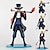 baratos Personagens de Anime-Figuras de Ação Anime Inspirado por One Piece Ace PVC 25 CM modelo Brinquedos Boneca de Brinquedo