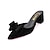 cheap Women&#039;s Clogs-Women&#039;s Sandals Stiletto Heel Peep Toe Split Joint Fabric Comfort Walking Shoes Summer Black / Gray / EU39