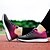 cheap Women&#039;s Sneakers-Women&#039;s Sneakers Flat Heel Round Toe Comfort Outdoor Color Block Leatherette White / Black / Peach