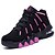 cheap Women&#039;s Athletic Shoes-Women&#039;s PU(Polyurethane) Spring / Fall Comfort Athletic Shoes Basketball Shoes Flat Heel Round Toe White / Black / Fuchsia / Color Block