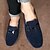 preiswerte Herrenpantoletten &amp; -slipper-Herrn Komfort Schuhe Kunstleder Frühling / Sommer Loafers &amp; Slip-Ons Schwarz / Grau / Blau