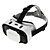 olcso VR-szemüvegek-VR SHINECON 5.0 Glasses Virtual Reality 3D Glasses for 4.7 - 6.0 Inch Phone with Controller