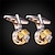 cheap Men&#039;s Cufflinks-Cufflinks Leisure Costume Jewelry Brooch Jewelry Golden For Party Evening Party