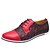 cheap Men&#039;s Oxfords-Men&#039;s Novelty Shoes Spring / Fall Casual Casual Outdoor Office &amp; Career Oxfords Microfiber Black / Yellow / Red / Split Joint / EU40