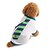 preiswerte Hundekleidung-Hund T-shirt Welpenkleidung Streifen Urlaub Modisch Hundekleidung Welpenkleidung Hunde-Outfits Weiß Kostüm für Mädchen und Jungen Hund Baumwolle XS S M L