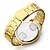 cheap Fashion Watches-Women&#039;s Wrist Watch Diamond Watch Gold Watch Quartz Gold Hot Sale Analog Ladies Sparkle Casual Elegant - Gold One Year Battery Life / SSUO 377