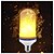 abordables Luces LED de maíz-bombillas de efecto de llama led e27 base smd2835 99 cuentas led simuladas con parpadeo para halloween decoraciones de hotel de bar de fiesta de navidad 1pc rohs