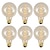 billige Glødelamper-6pcs 40 W E26 / E27 G95 Varm hvit 2200 k Kontor / Bedrift / Mulighet for demping / Dekorativ Glødende Vintage Edison lyspære 220-240 V