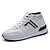 Χαμηλού Κόστους Ανδρικά Sneakers-Ανδρικά Αθλητικά Παπούτσια Παπούτσια άνεσης Causal ΕΞΩΤΕΡΙΚΟΥ ΧΩΡΟΥ PU Λευκό Μαύρο Συνδυασμός Χρωμάτων Φθινόπωρο Άνοιξη Καλοκαίρι