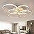 cheap Dimmable Ceiling Lights-6-Light 6-Head Geometric Modern Simplicity Led CeilingLamp Living Room Dining Room Bedroom Light Fixture