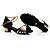 Χαμηλού Κόστους Latin Παπούτσια-Γυναικεία Παπούτσια Χορού Παπούτσια χορού λάτιν Τακούνια Χαμηλό τακούνι Εξατομικευμένο Μαύρο / Εσωτερικό