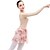 abordables Ropa de ballet-Ballet Leotardo / Pijama Mono Banda Mujer Rendimiento Manga Larga Cintura Media Licra