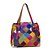 preiswerte Handtaschen und Tragetaschen-Damen Taschen Rindsleder Umhängetasche Gestuft Geometrisch Vintage Retro Draussen Regenbogen