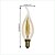 preiswerte Strahlende Glühlampen-1pc 40 W E14 C35 Glühbirne Vintage Edison Glühbirne 220-240 V