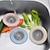 Недорогие Всё для уборки на кухне-силиконовая кухонная раковина ситечко tpr ванная комната душ сливная крышка дуршлаг
